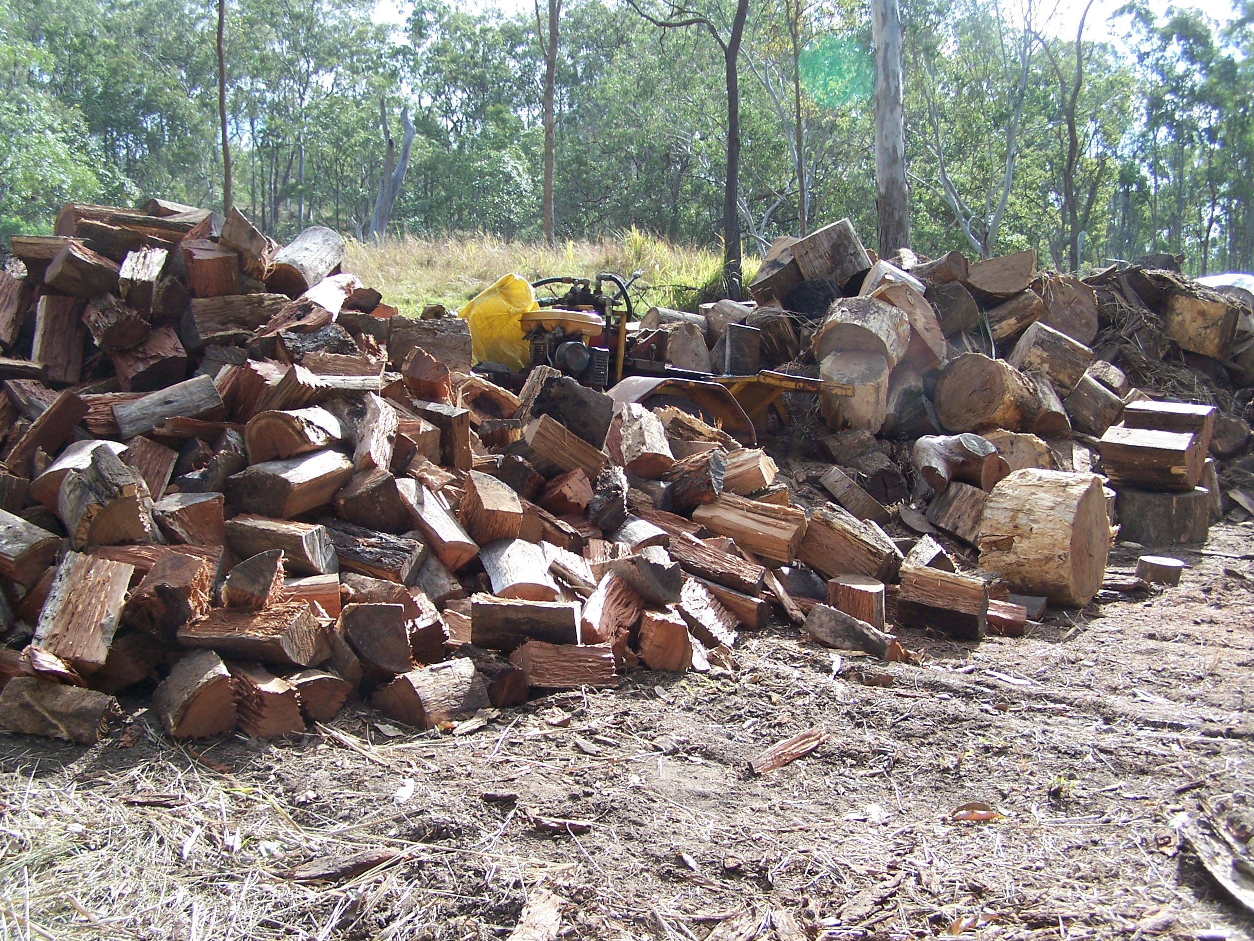 Seasoned firewood delivery